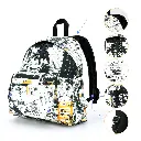 SAC A DOS TEENPACK"MOTIF TEXTE JOURNAL"