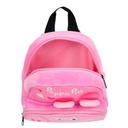 Sac à dos en peluche Peppa Pig pour fille, rose