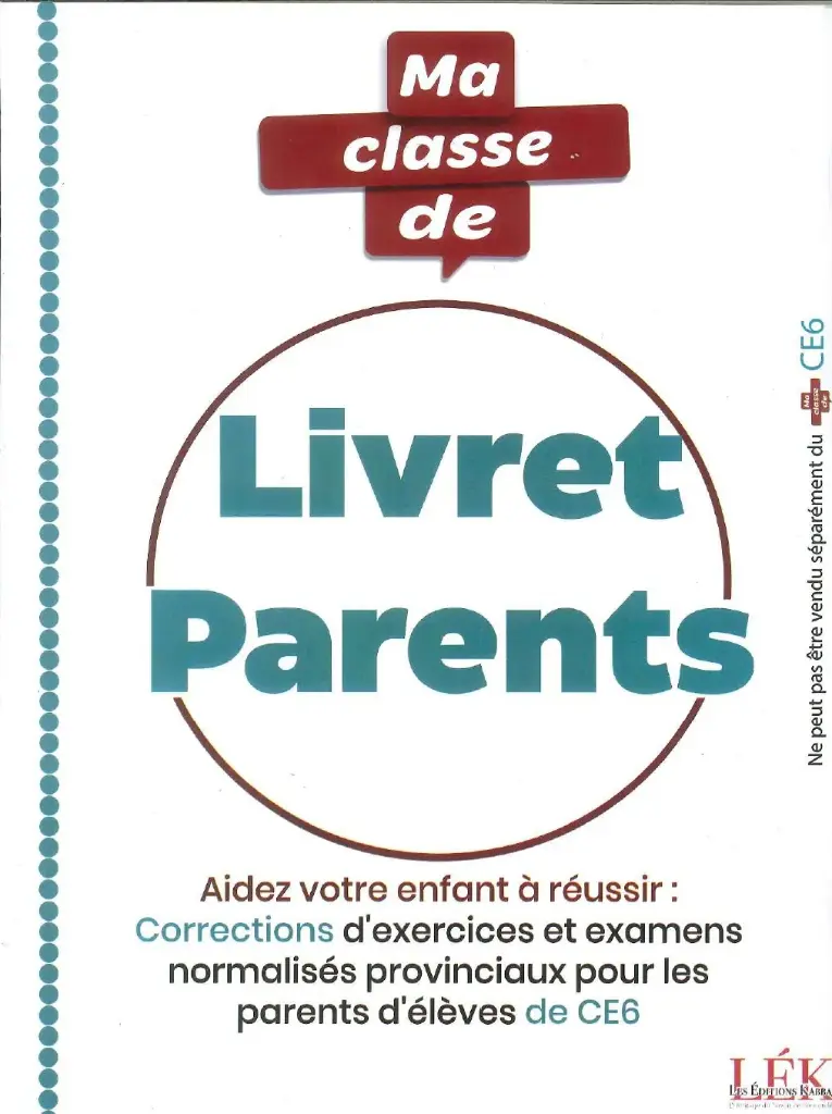 MA CLASSE DE CE6