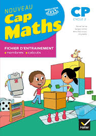 Pack Nouveau Cap Maths CP Fiche d'entrainement + cahier de géometrie Hatier