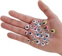 SACHET DE 20 YEUX MOBILES COULEUR