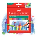 Crayon de couleur 24 faber castel