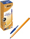 stylo bic fine bleu