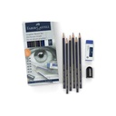 Faber castell Set de crayons pour dessins - graphite - 8 pièces