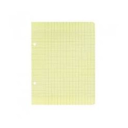 Double feuille jaun A5