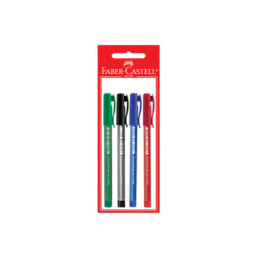 4 stylo a bille Faber-CASTEL