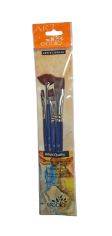 pochette de 4 pinceaux professionnelles 