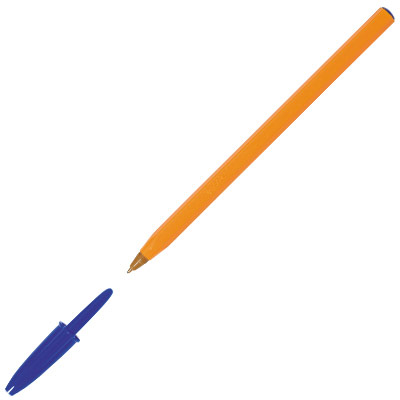 stylo bic fine bleu