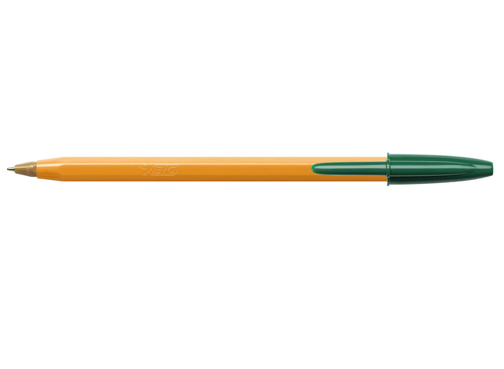 stylo bic fine vert 