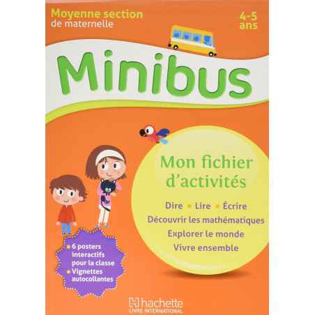 Minibus 4-5 ans Mon fichier activiter