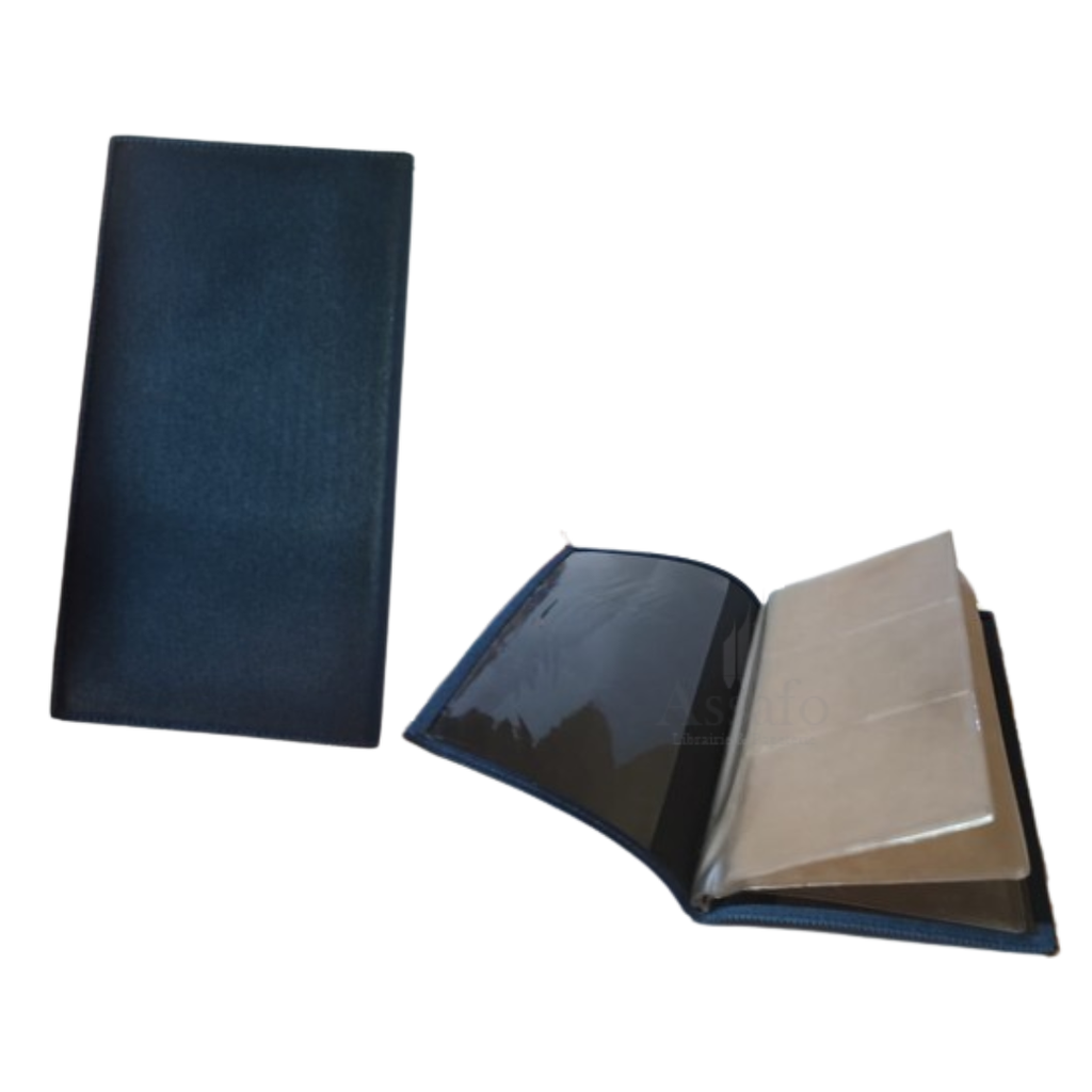 Porte carte visite simili cuire