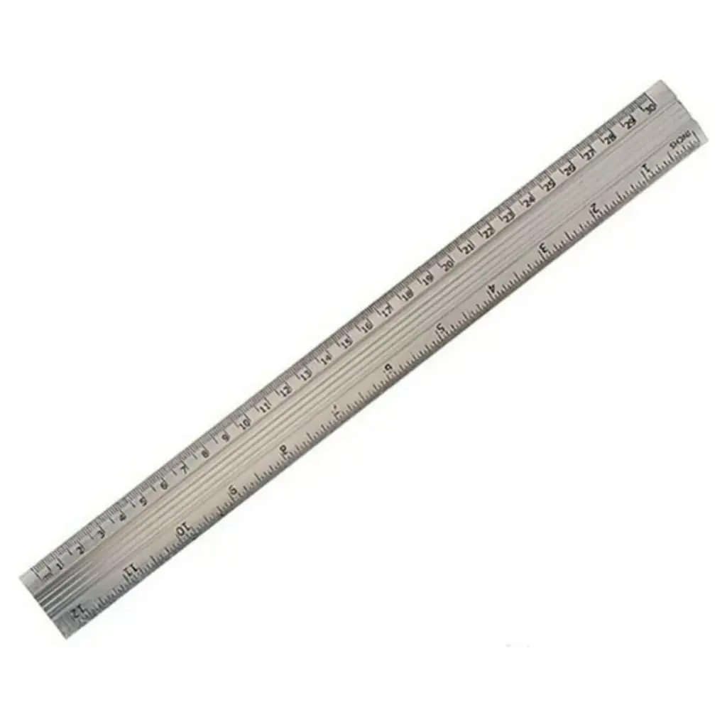 regle 30 cm aluminium