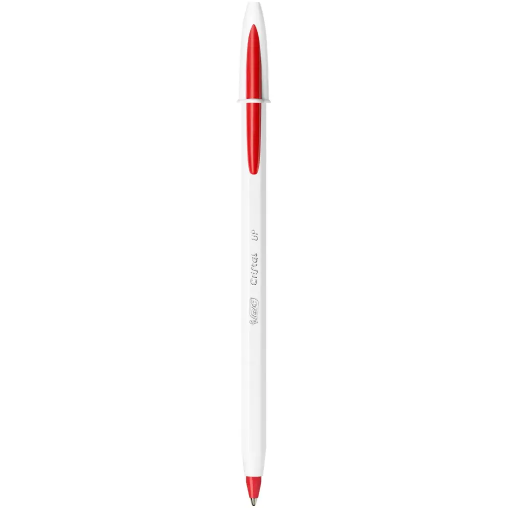 STYLO BIC CRISTAL UP ROUGE 