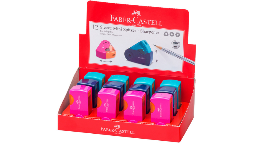 [18 27 14] TAILLE-CRAYON MINI-SLEEVE Faber Castelle
