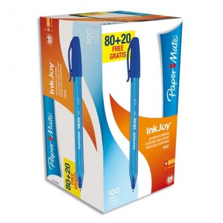 paper mate inkjoy bleue