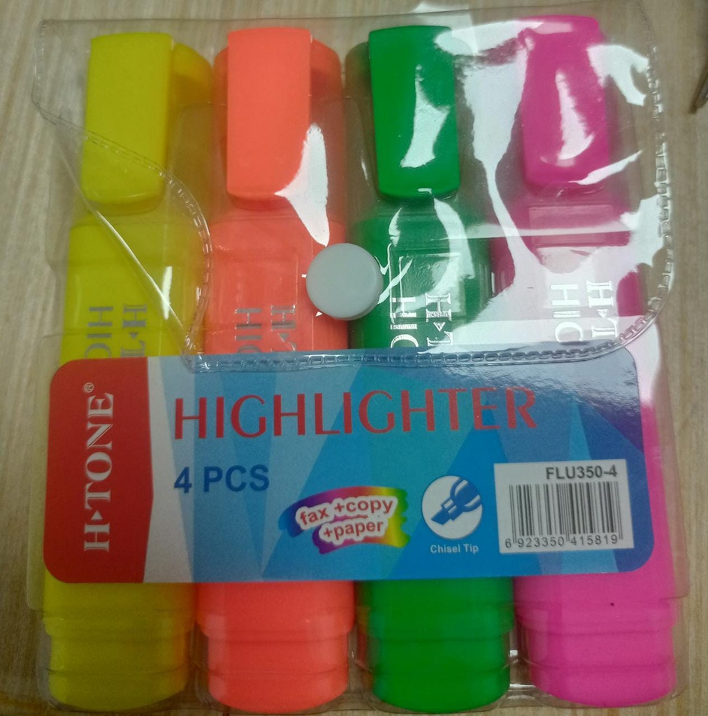 [FLU 350-4] Pochette de 4 fluorescents H-tone