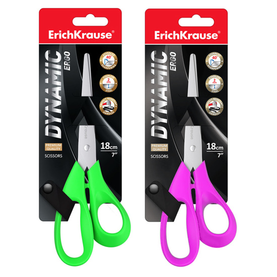 Ciseaux DYNAMIC ERGO 18cm ERICHKAUSE 