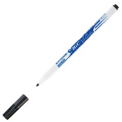 Bic Marqueur Pour Tableau Blanc Velleda - Noir fine