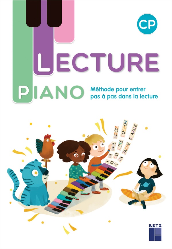 Lecture piano : CP : méthode pour entrer pas à pas dans la lecture