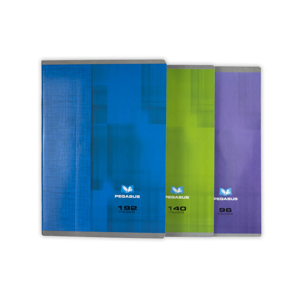 Cahier  192 Pages A4 21*29.7 Séyes  PEGASUS