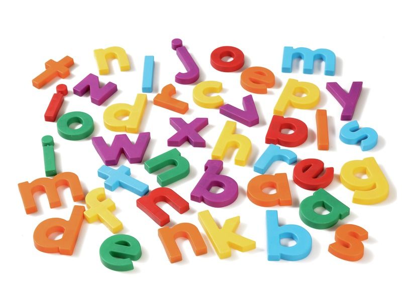 les lettres magnetiques