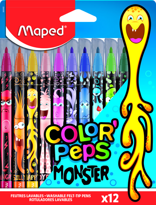 Feutres color'peps maped Monster 