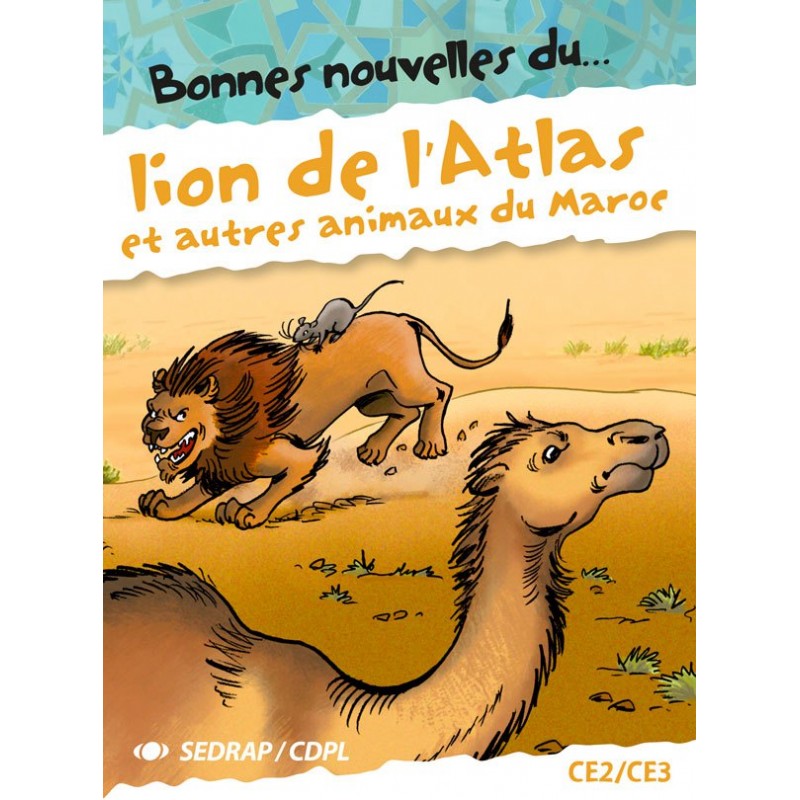 Bonnes nouvelles du lion de l'atlas