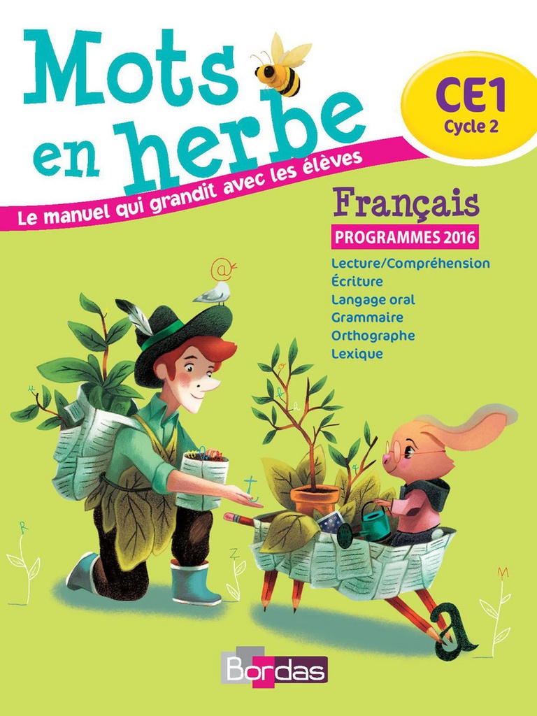 Manuel mots en herbe CE1
