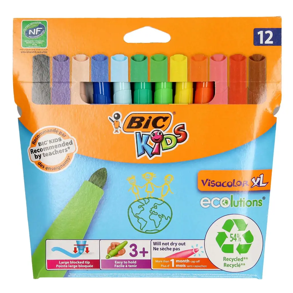 Feutre De Coloriage Visacolor XL Bic 