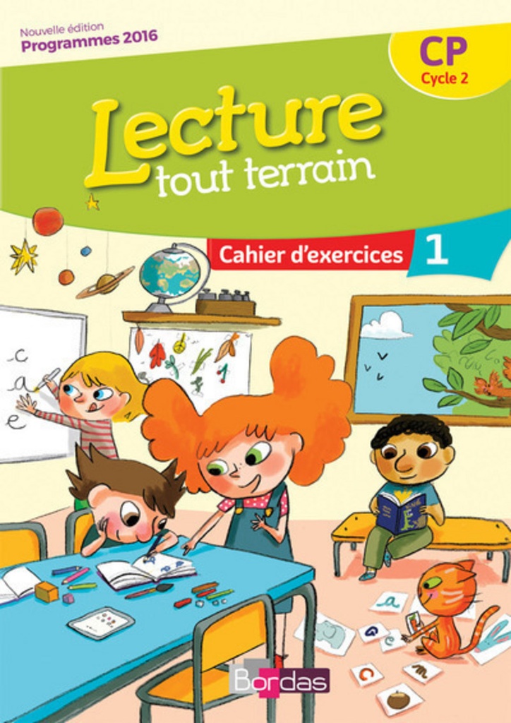 lecture  tout terrain cp cahier 1