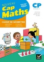 Pack Nouveau Cap Maths CP Fiche d'entrainement + cahier de géometrie Hatier
