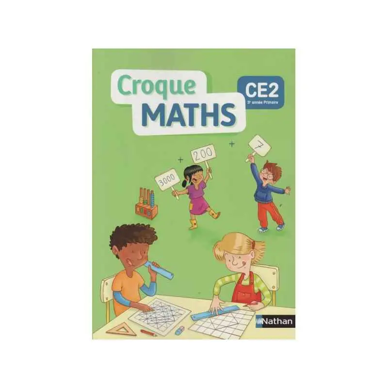 CROQUE MATHS CE2 NATHAN 