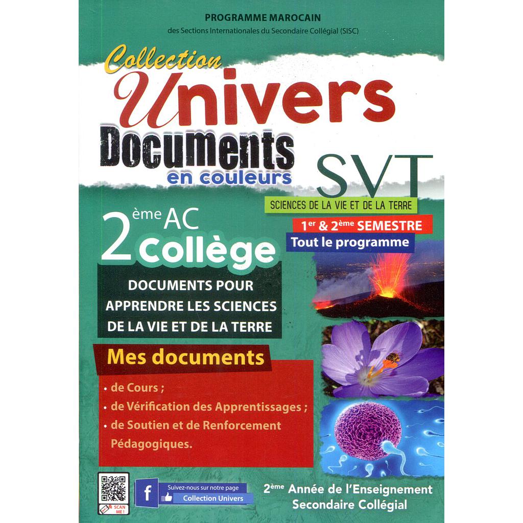 Univers SVT 2AC - Document en couleur
