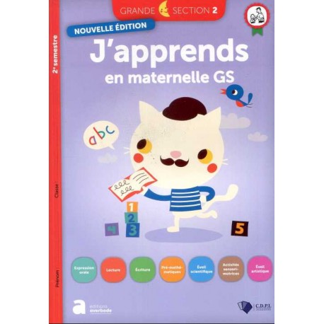 j'apprends en maternelle gs 2
