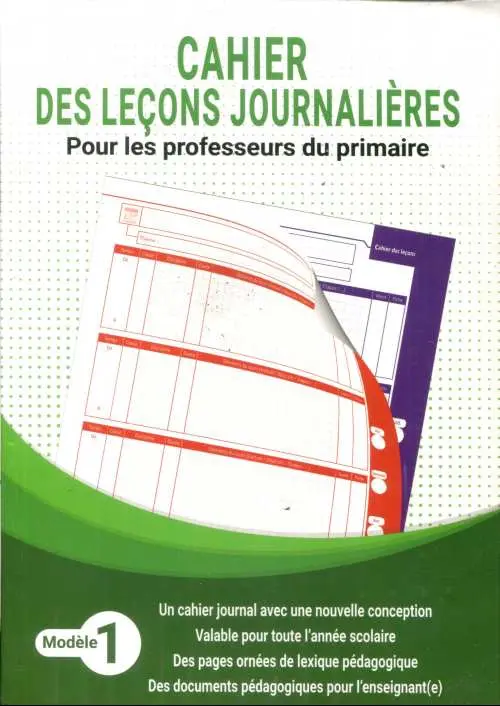 CAHIER DE JOURNAL FRANCAIS PRIMAIRES
