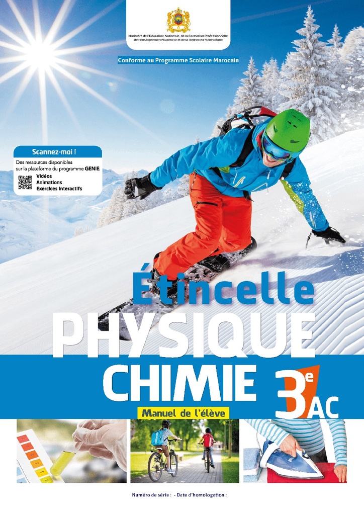 etincelle physique chimie 3 AC