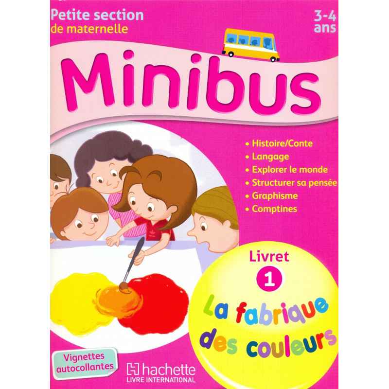 MINIBUS Petite section livret 1 3-4 ans