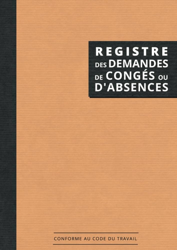 REGISTRE DES CONGES PAYES 
