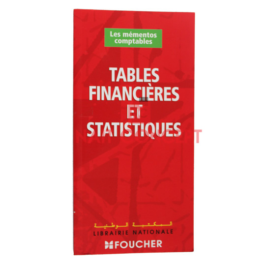 TABLES FINANCIERES ET STATISTIQUE