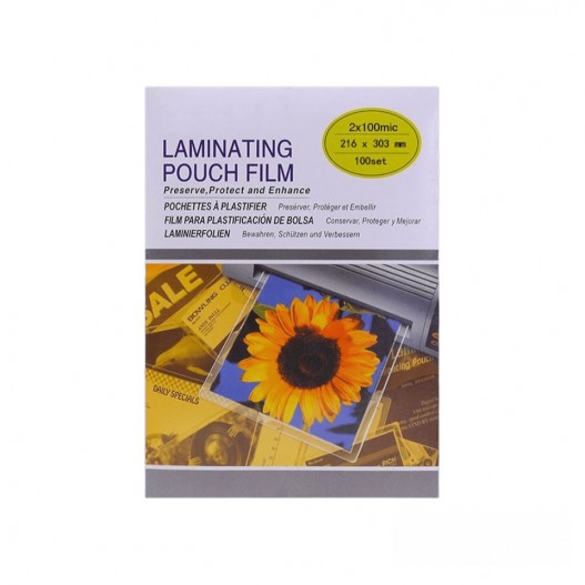 Pochette de Plastification A4 100 Mic OULINYA