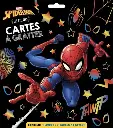 Cartes à gratter Spider-Man - Les ateliers. Avec 1 livret, 7 cartes et 1 stylet 