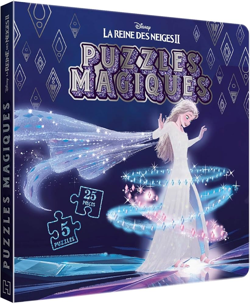 PUZZLES MAGIQUES LAREINE DES NEIGES 2