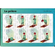 PLANCHE PUZZLE:La prière 