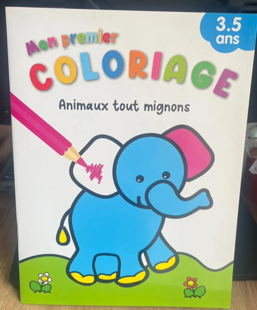 MON PREMIER COLORIAGE: Animaux tout miganons 3_4