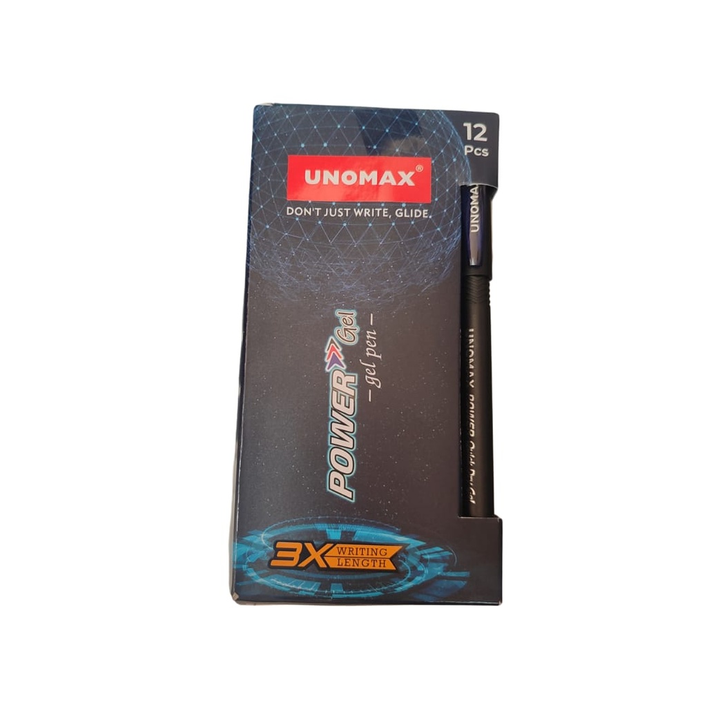 Stylo Power Gel UNOMAX 0,7 mm (vert mousse)