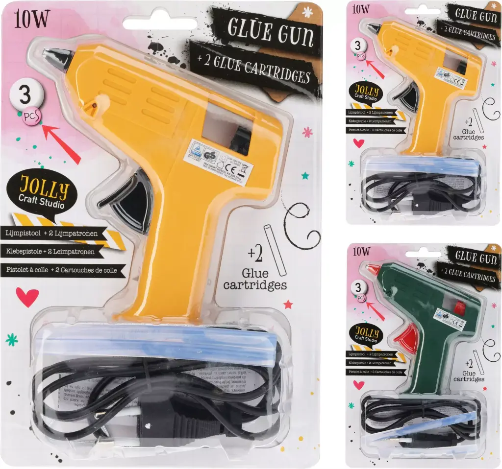 Pistolet À Colle Chaude Avec Bâton - Assortis