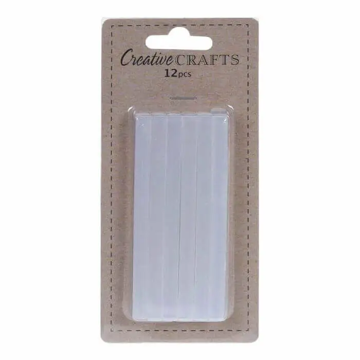 Bâtons De Colle Transparente 12 Pièces 7X 100 Mm 