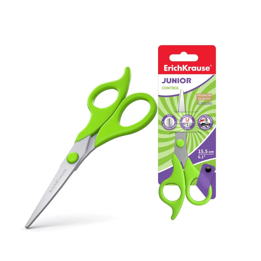 Ciseaux ErichKrause® Control Junior - 15.5cm (35144)