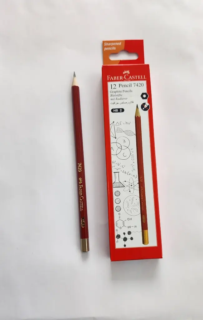 CRAYON 7420-FABER CASTELL HB2