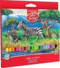 Stylos feutres "ArtBerry. Facile à laver", 18 couleurs